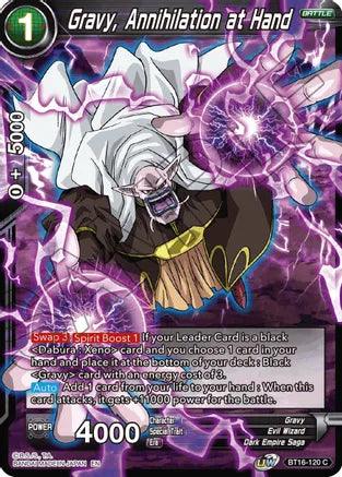 Demon God Gravy, Annihilation at Hand (BT16-120) [Realm of the Gods] - POKÉ JEUX