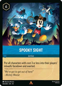 Spooky Sight (165/204) - Whispers in the Well Cold Foil