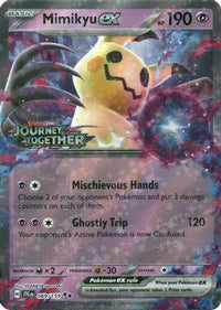 Mimikyu ex (Journey Together Stamped) (69) - Miscellaneous Cards & Products Holofoil