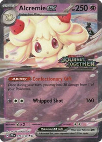Alcremie ex (Journey Together Stamped) (75) - Miscellaneous Cards & Products Holofoil