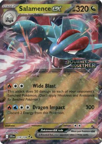 Salamence ex (Journey Together Stamped) (114/159)  - Miscellaneous Cards & Products Holofoil
