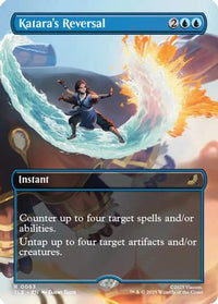 Katara's Reversal (Borderless) (TLE-063) - Avatar: The Last Airbender: Eternal-Legal