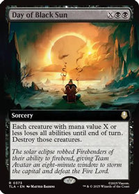 Day of Black Sun (Extended Art) (TLA-373) - Avatar: The Last Airbender Foil