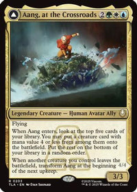 Aang, at the Crossroads (TLA-203) - Avatar: The Last Airbender Foil