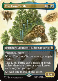The Lion-Turtle (Borderless) (TLA-328) - Avatar: The Last Airbender