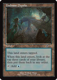 Halimar Depths (Retro Frame) (SLD-2159) - Secret Lair Drop Series