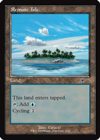 Remote Isle (Retro Frame) (SLD-2162) - Secret Lair Drop Series