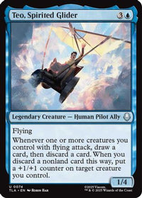 Teo, Spirited Glider (TLA-074) - Avatar: The Last Airbender