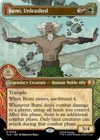 Bumi, Unleashed (Showcase) (TLA-348) - Avatar: The Last Airbender