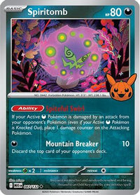 Spiritomb (Pokeween 2025) (87/132)  - Miscellaneous Cards & Products Reverse Holofoil