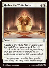 Gather the White Lotus (TLA-020) - Avatar: The Last Airbender Foil