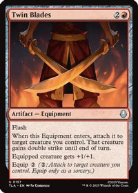 Twin Blades (TLA-157) - Avatar: The Last Airbender Foil
