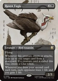 Raven Eagle (Borderless) (TLA-324) - Avatar: The Last Airbender Foil