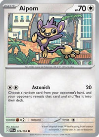 Aipom (78) - ME02 Phantasmal Flames Reverse Holofoil