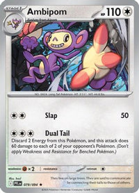 Ambipom (79/094)  - ME02 Phantasmal Flames Reverse Holofoil