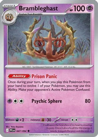 Brambleghast (47) - ME02 Phantasmal Flames Reverse Holofoil
