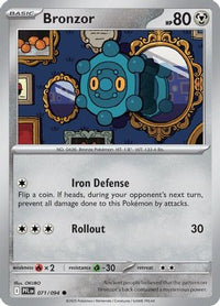 Bronzor (71) - ME02 Phantasmal Flames