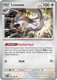Linoone (82) - ME02 Phantasmal Flames Reverse Holofoil