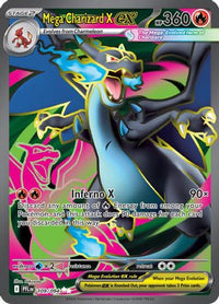 Mega Charizard X ex (109/094)  - ME02 Phantasmal Flames Holofoil