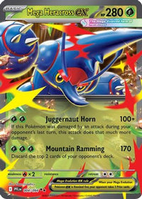 Mega Heracross ex (4/094)  - ME02 Phantasmal Flames Holofoil