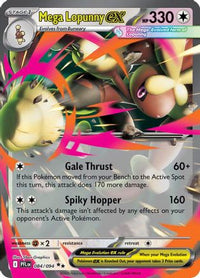 Mega Lopunny ex (84/094)  - ME02 Phantasmal Flames Holofoil