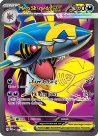 Mega Sharpedo ex (113/094)  - ME02 Phantasmal Flames Holofoil