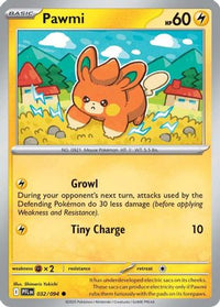 Pawmi (32) - ME02 Phantasmal Flames Reverse Holofoil