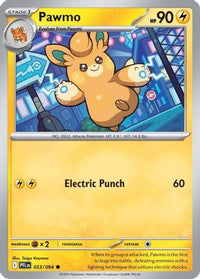 Pawmo (33) - ME02 Phantasmal Flames Reverse Holofoil