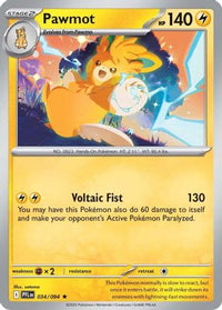 Pawmot (34) - ME02 Phantasmal Flames Holofoil