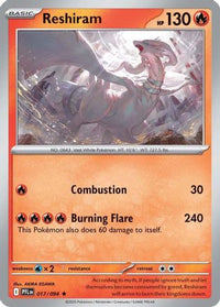 Reshiram (17) - ME02 Phantasmal Flames Holofoil