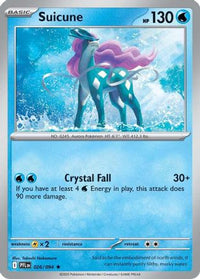 Suicune (26) - ME02 Phantasmal Flames Reverse Holofoil