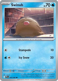 Swinub (23) - ME02 Phantasmal Flames Reverse Holofoil