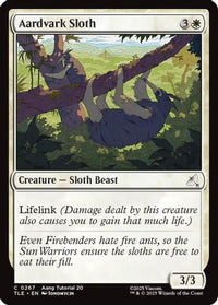 Aardvark Sloth (0267) (TLE-267) - Avatar: The Last Airbender: Eternal-Legal