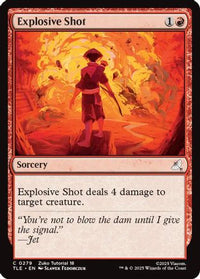 Explosive Shot (0279) (TLE-279) - Avatar: The Last Airbender: Eternal-Legal