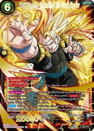 SS3 Gogeta, Thwarting the Dark Empire (Gold Stamped) (P-308) [Mythic Booster] - POKÉ JEUX