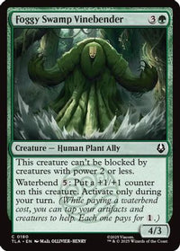 Foggy Swamp Vinebender (TLA-180) - Avatar: The Last Airbender Foil