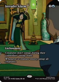 Intruder Alarm (Borderless) (TLE-015) - Avatar: The Last Airbender: Eternal-Legal Foil