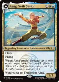 Aang, Swift Savior (PRE-204) - Prerelease Cards Foil