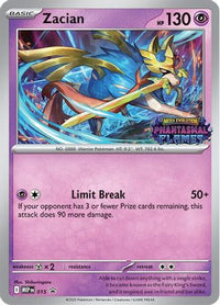 Zacian (Prerelease) (15) - ME Mega Evolution Promo Holofoil