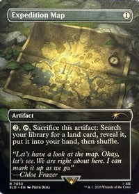 Expedition Map (SLD-7053) - Secret Lair Drop Series