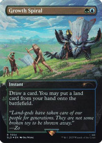 Growth Spiral (Rainbow Foil) (SLD-7054) - Secret Lair Drop Series Foil
