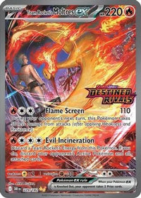 Team Rocket's Moltres ex (Destined Rivals Stamp) (229/182)  - Miscellaneous Cards & Products Holofoil
