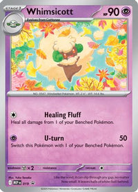 Whimsicott (Cosmos Holo) (19) - ME Mega Evolution Promo Holofoil