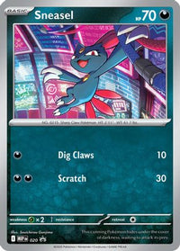 Sneasel (Cosmos Holo) (20) - ME Mega Evolution Promo Holofoil