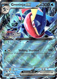 Greninja ex (Stellar Crown Stamped) (41) - Miscellaneous Cards & Products Holofoil