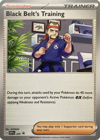 Black Belt's Training (220) - SV Scarlet & Violet Promo Cards