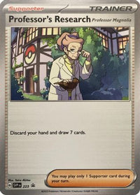 Professor's Research (223) - SV Scarlet & Violet Promo Cards