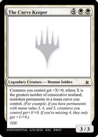 The Curve Keeper (-) - Un-Known Event Playtest Cards