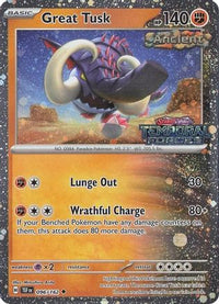 Great Tusk (Temporal Forces Stamped) (96/162)  - Miscellaneous Cards & Products Holofoil