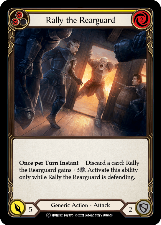 Rally the Rearguard (Yellow) [U-MON282] (Monarch Unlimited) Unlimited Normal - POKÉ JEUX